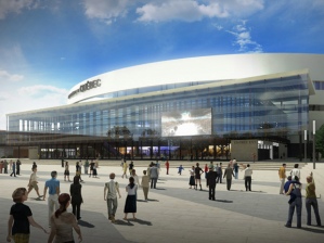 A proposed arena to NHL standards for Quebec City is shown in an artist's rendering released on Thursday, October 11, 2012. THE CANADIAN PRESS/HO   na012815-arena